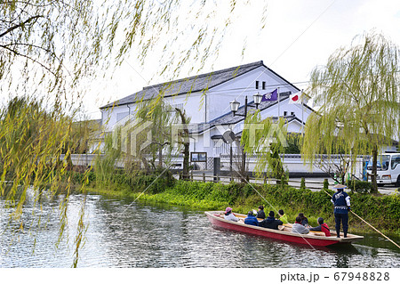 柳川市 掘割のある風景 柳川古文書館 柳川市 掘割のある風景 柳川古文書館 67948828