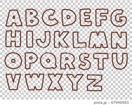 文字_アルファベット 67948983