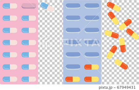 分散的片劑和片劑片集的插圖 67949431