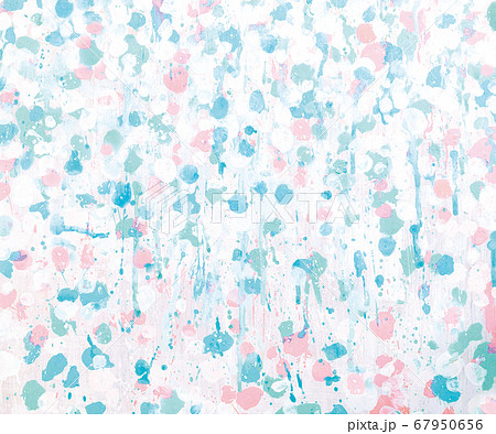 スパッタリングなどの絵の具アートの背景のイラスト素材
