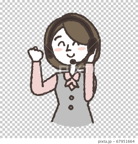 Guidance pose woman 67951664