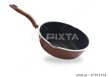 Modern non stick surface frying pan or skillet or 67952458