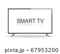 Smart televion on white 67953200
