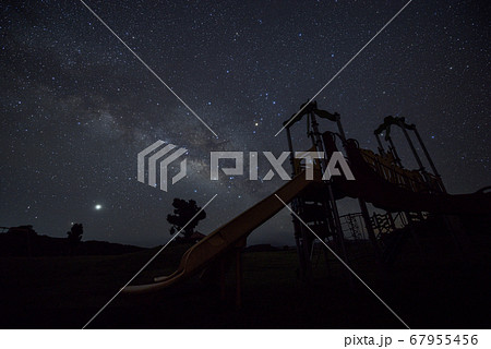 沖縄　八重山　天の川　夜景　milky way　星空　星景　銀河　夜空　星座　星雲　天体観測　天体 67955456