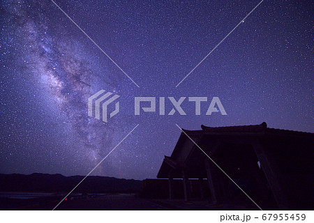 沖縄　八重山　天の川　夜景　milky way　星空　星景　銀河　夜空　星座　星雲　天体観測　天体 67955459