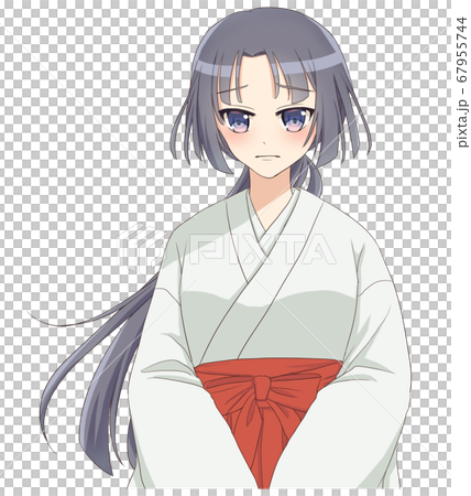 巫女さんのイラスト1-4 67955744
