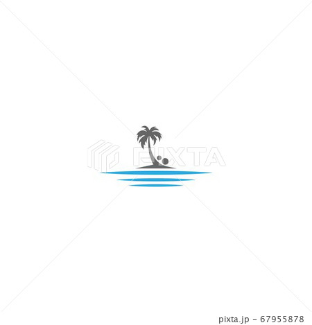 Palm beach, vitamin logo concept Palm beach, vitamin logo concept 67955878