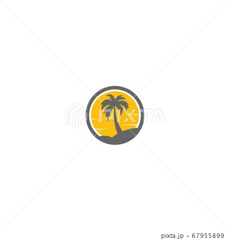 Palm beach, vitamin logo concept Palm beach, vitamin logo concept 67955899