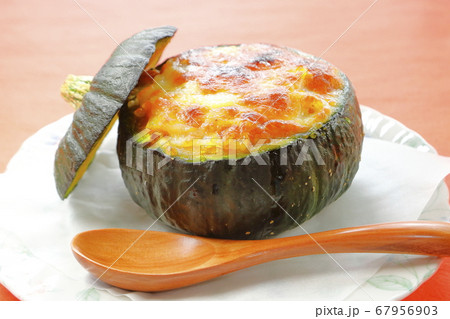 坊ちゃん南瓜のグラタン 坊ちゃん南瓜のグラタン 67956903