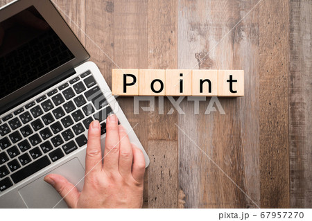 英字ポイント文字、ポイント還元イメージ 英字ポイント文字、ポイント還元イメージ 67957270