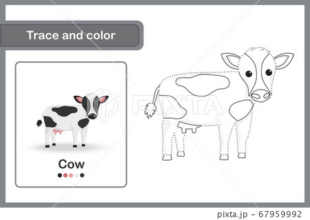 Drawing worksheet Trace and colour Drawing worksheet Trace and colour 67959992