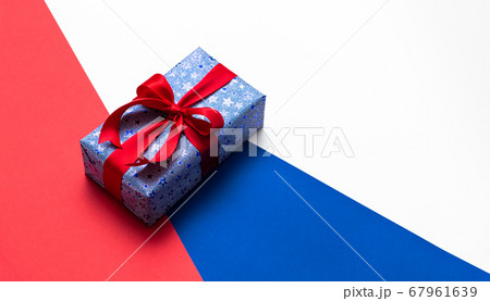 Gift boxes in national colors 67961639