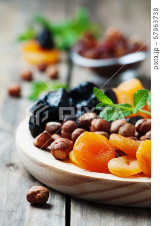 Concept of vegan dessert 67963738