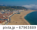 beautiful seaside resort of Nazare in Portugal 67963889