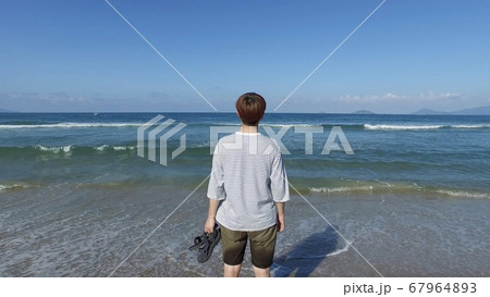 砂浜 ビーチ 海 67964893