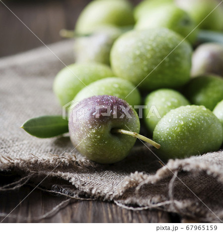 Raw olive for making oil 67965159