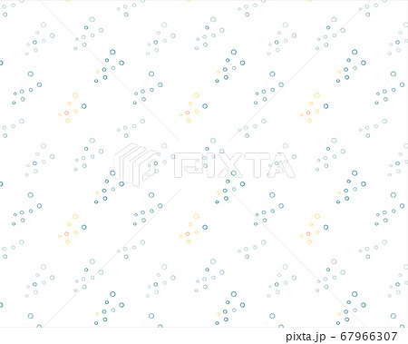 シンプルでおしゃれな手書きのパターン 北欧風 模様 フラットのイラスト素材