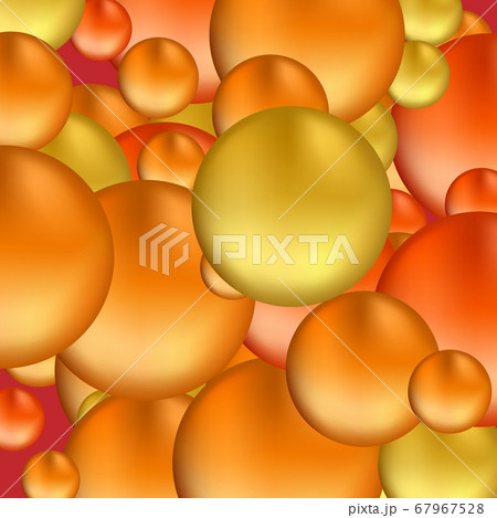 Abstract color background. Vector golden balls. Design element 67967528