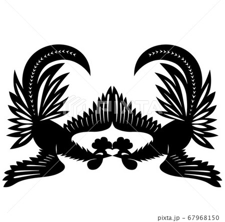 Decorative picture rooster 67968150