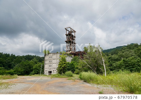 旧奔別炭鉱立坑櫓 67970578