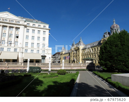 Hotel Esplanade, the famous hotel in Zagreb, Croatia 67975620