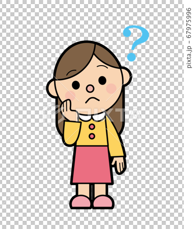 若い 女性 疑問 若い 女性 疑問 67975996