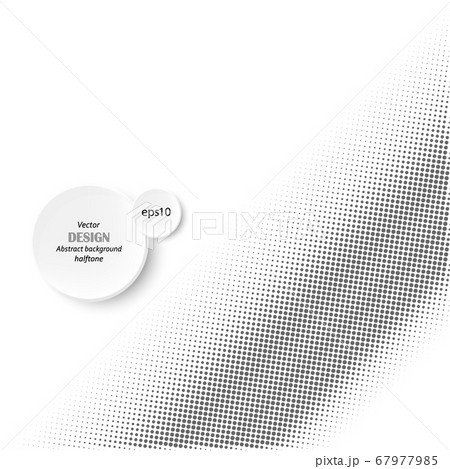 Halftone dots gradient in vector format eps10 67977985