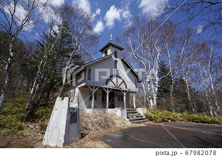 Abandoned Church Abandoned Church Nagano Stock Photo