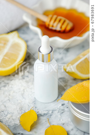 Facial treatment preparation. Simple homemade 67983691