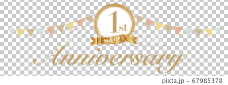 1周年アニバーサリーデコ 67985378
