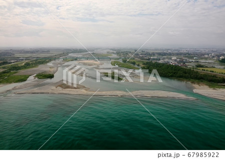 富山県黒部川河口 67985922