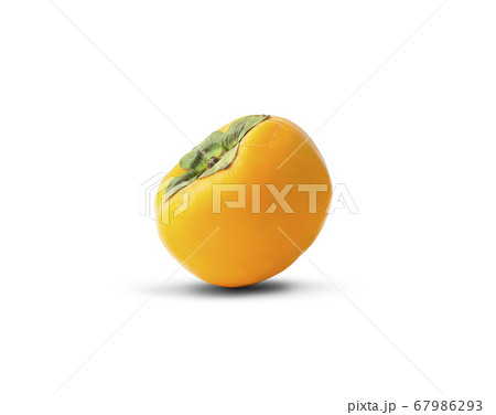 persimmon fruit an isolated on a white persimmon fruit an isolated on a white 67986293