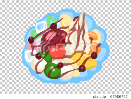 クリームあんみつ クリームあんみつ 67986722