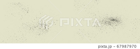 Panoramic texture of the yellow wall - Vector 67987970