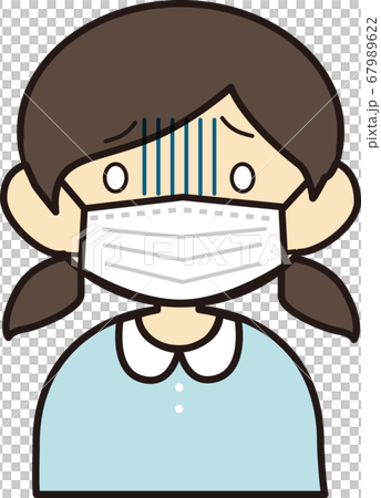 Girl _ mask _ scared Girl _ mask _ scared 67989622