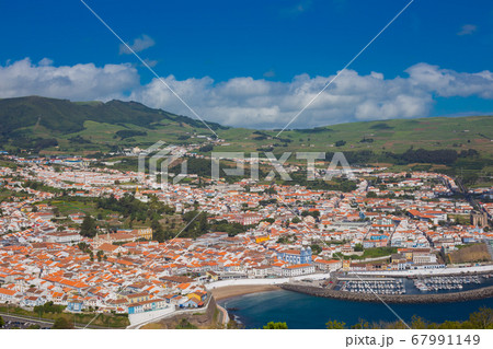 Angra do Heroismo, Terceira, Azores islands, Portugal. Angra do Heroismo, Terceira, Azores islands, Portugal. 67991149