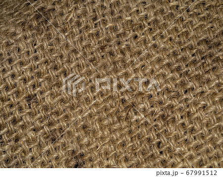 Close up hemp sack texture background. Close up hemp sack texture background. 67991512