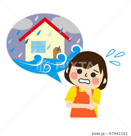 家のトラブル / 洪水 67992101