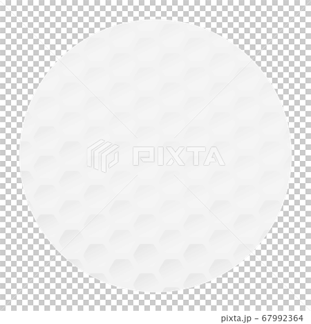 テクスチャだけのゴルフボールのイラスト。 テクスチャだけのゴルフボールのイラスト。 67992364