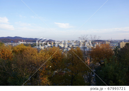 足利織姫神社からみた足利市街の風景 足利織姫神社からみた足利市街の風景 67993721