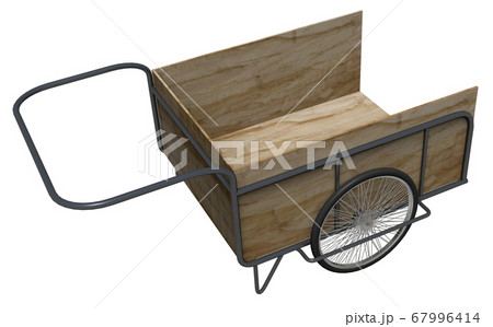 リヤカーのイラスト素材