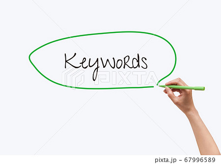 Keywords マーケティング用語イメージ 67996589
