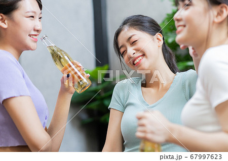 Women party, drinking Women party, drinking 67997623
