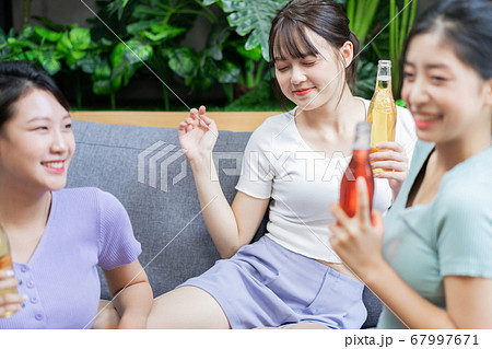 Women party, drinking Women party, drinking 67997671