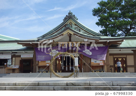 関門海峡　関の氏神　亀山宮 67998330