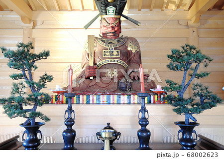 九品仏浄真寺 閻魔堂の閻魔様 九品仏浄真寺 閻魔堂の閻魔様 68002623