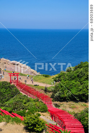 元乃隅稲成神社の大絶景 元乃隅稲成神社の大絶景 68003689