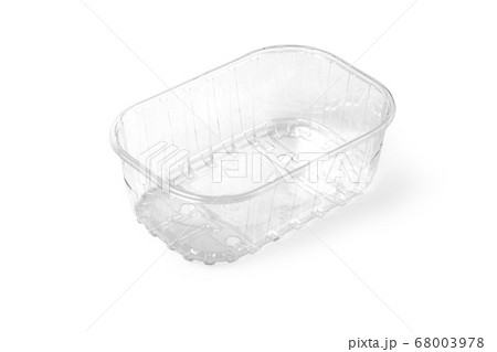 Little transparent plastic crate 68003978