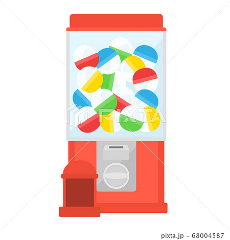 ガチャガチャのイラスト ガチャガチャのイラスト 68004587