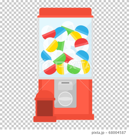 ガチャガチャのイラスト ガチャガチャのイラスト 68004587